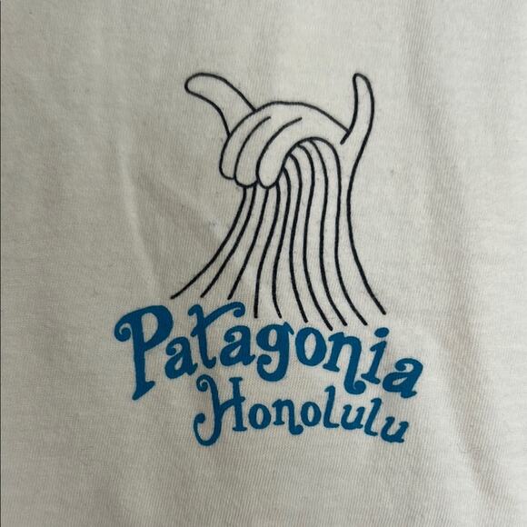 Patagonia White Men's Honolulu T-Shirt - Picture 2 of 5